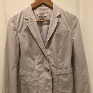 Grace blazer with pinstripes